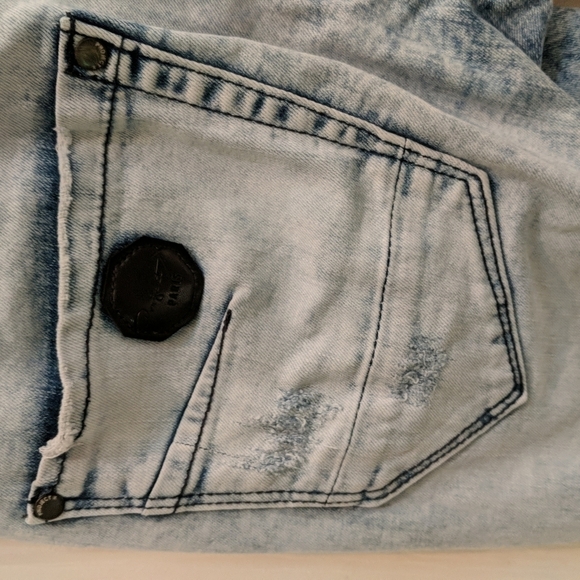 Project X Paris Men's Distressed Lightwash Jeans Size 32 - Picture 5 of 10